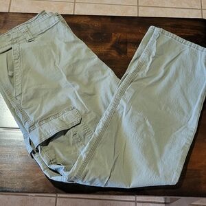 Men's Wrangler Light Sage Cargo Pants - Casual Everyday Style 38x32